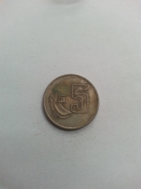 5 PESOS NOVOS