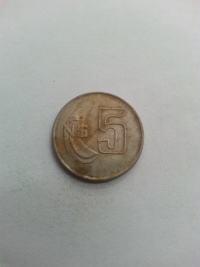 5 PESOS NOVOS