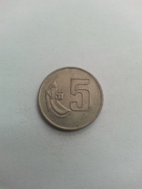 5 PESOS NOVOS