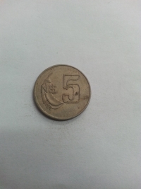 5 PESOS NOVOS