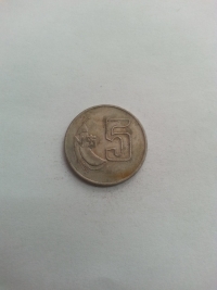 5 PESOS NOVOS