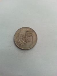 5 PESOS NOVOS