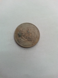 5 PESOS NOVOS