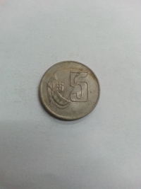 5 PESOS NOVOS