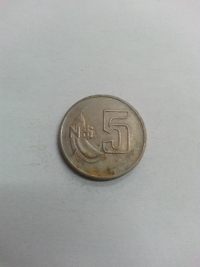 5 PESOS NOVOS