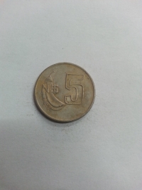 5 PESOS NOVOS