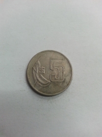 5 PESOS NOVOS