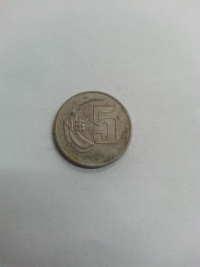 5 PESOS NOVOS