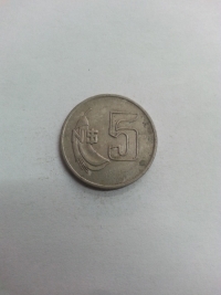 5 PESOS NOVOS