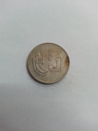 5 PESOS NOVOS