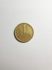 1 PESO URUGUAYO