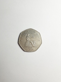FIFTY PENCE