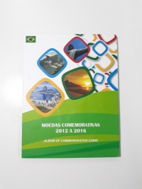 ÁLBUM MOEDAS COMEMORATIVAS 2012 A 2016 (COMPLETO)